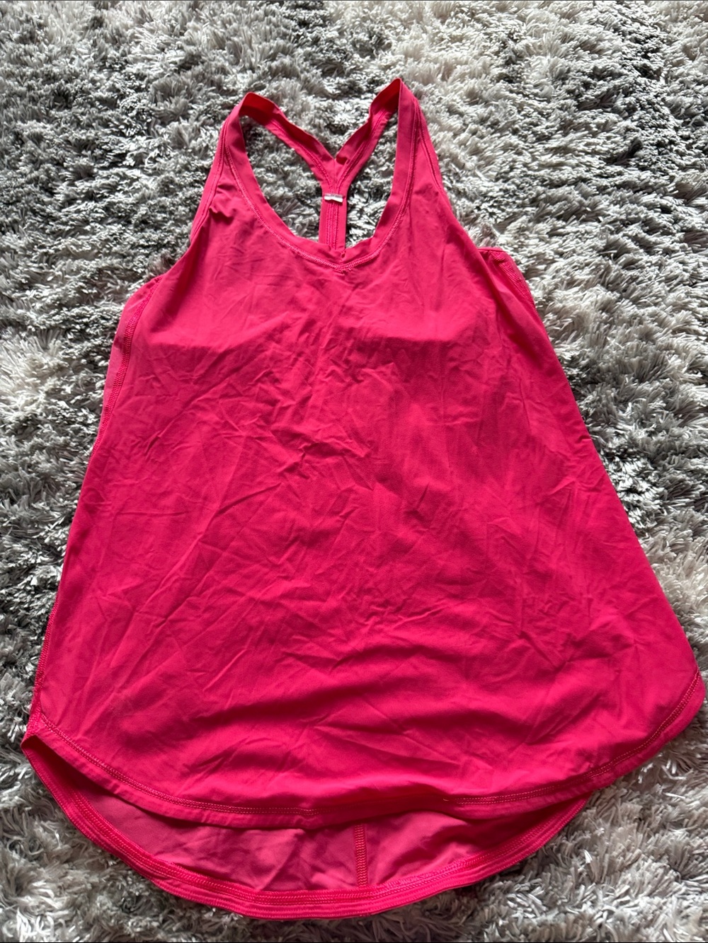 Lululemon Women's Gym Tank Top - Hot Pink